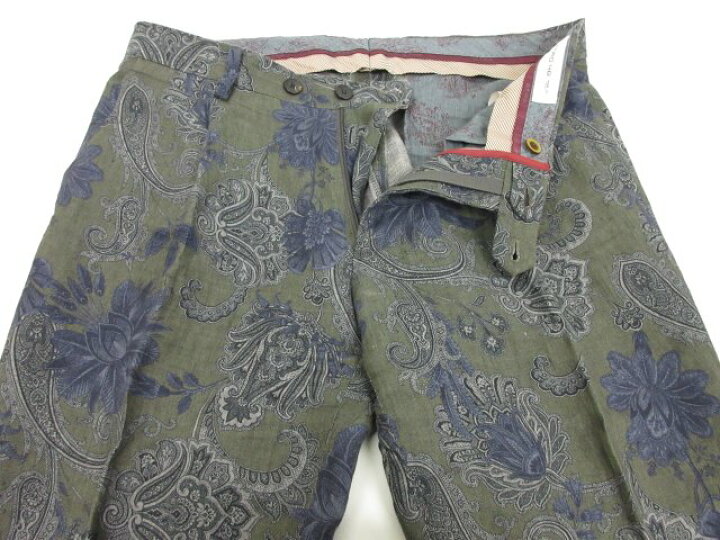 楽天市場】美品 【エトロ ETRO】 SUPERLEGGERA 麻100％ 裏地シルク 2 