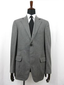 美品【ブルネロクチネリ BRUNELLO CUCINELLI】M0P16A039Z カシミア混 3ボタン段返り ジャケット (メンズ) 50 グレー系 伊製 ■17HR3492■中古】