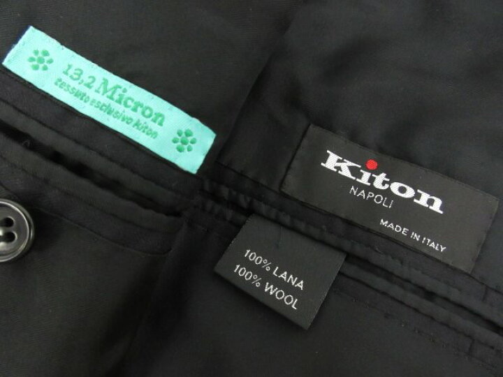 楽天市場】幻のスーツ！美品【キートン キトン Kiton】13.2Micron 