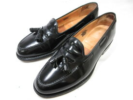 美品 【チャーチ Church’s】 KEATS2 4都市 タッセルローファー スリッポン シューズ 紳士靴 (メンズ) size75F ブラック ■30MZA5031■【中古】