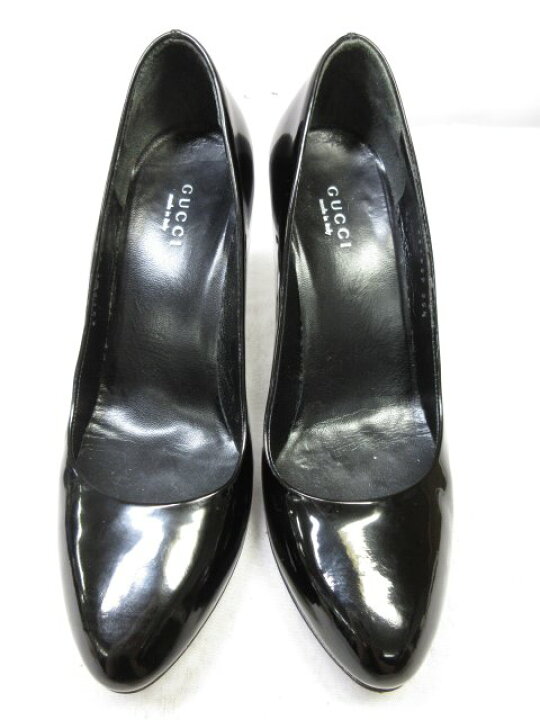 楽天市場】超美品 【グッチ GUCCI】 257939 パテントレザー エナメル 