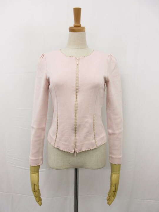 楽天市場】超美品【Rene ルネ】クルーネック ダブルジップアップ  