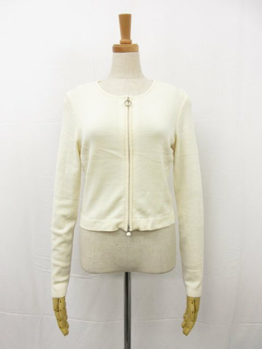 楽天市場】美品【Rene ルネ】クルーネック ダブルジップアップ  