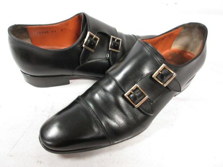 楽天市場】【サントーニ Santoni】 15006 レザー ダブルモンク 