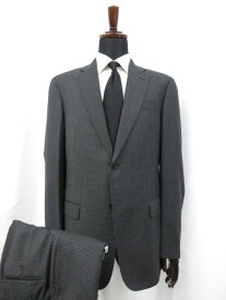 未使用品 【エンポリオアルマーニ EMPORIO ARMANI】 G LINE 2ボタン スーツ (メンズ) 50 グレー系 チェック風織柄 11VGEB 11651●27EMP109　【中古】