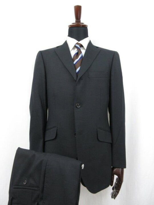 楽天市場】美品 【ジュンメン JUNMEN】 ウール シングル3ボタン段返り 