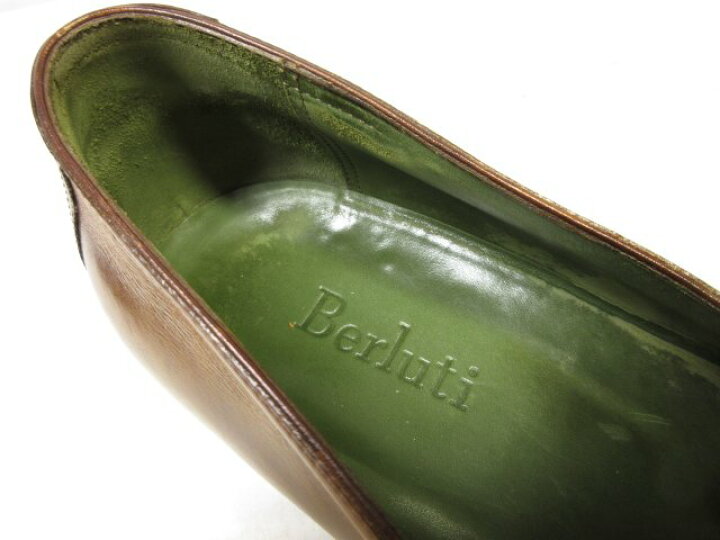 楽天市場】美品 【ベルルッティ Berluti】 デムジュール アンディ 