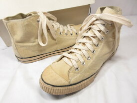 超美品 【visvim ビズビム ヴィズヴィム】 ハラコレザー ハイカットスニーカー 紳士靴 (メンズ) size9.5 生成り ●18MZA4159●　【中古】