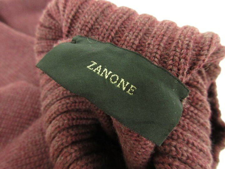 楽天市場】超美品 【ザノーネ ZANONE】 ミドルゲージ タートルネック 