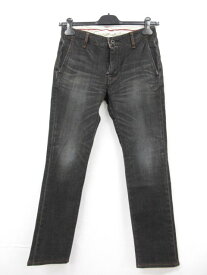 超美品 【ファクトタム FACTOTUM】 ストレッチ素材 コットン デニム ジーンズ (メンズ) size29 ブラック系 ■28MPA0485■　【中古】