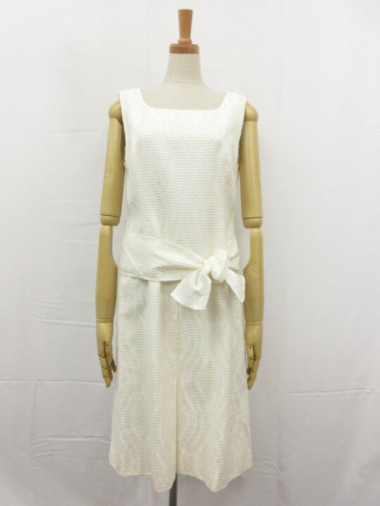 楽天市場】超美品【MISS ASHIDA ミスアシダ 】C02705 リボンベルト装飾 