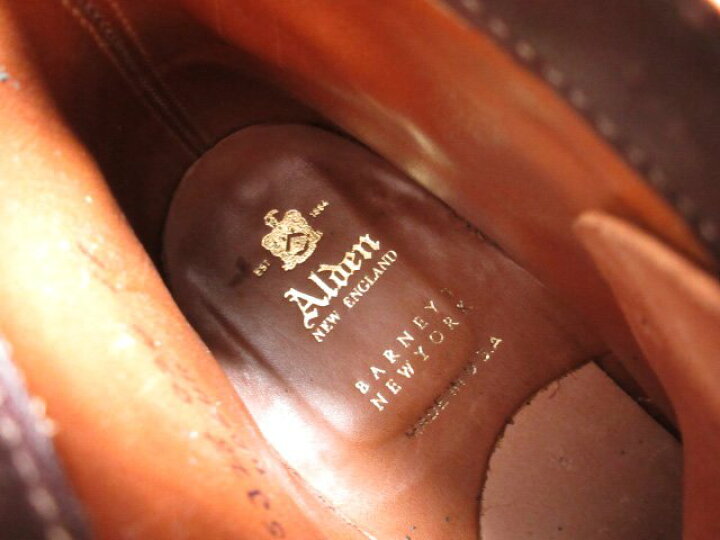 楽天市場】未使用品 【ALDEN オールデン】 4564H バーニーズ別注 