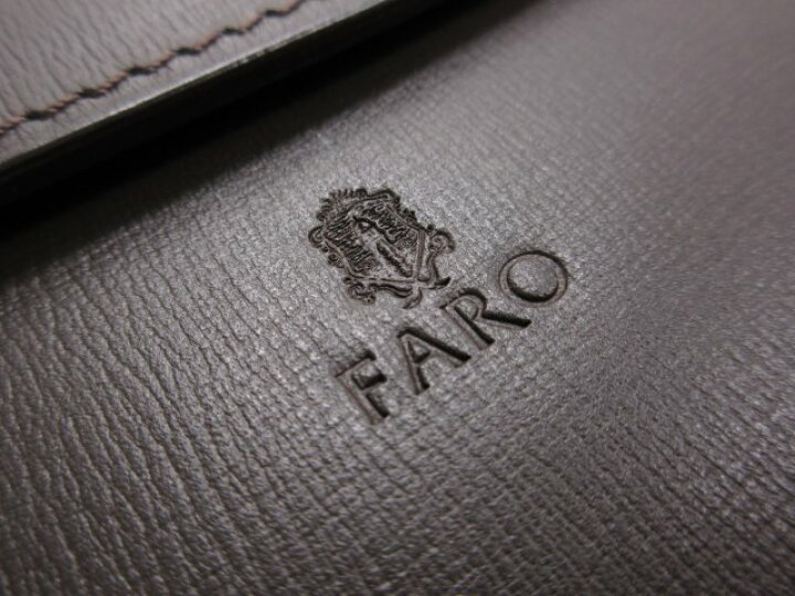 楽天市場】未使用 【FARO ファーロ】 レザー シンプル セカンドバッグ 