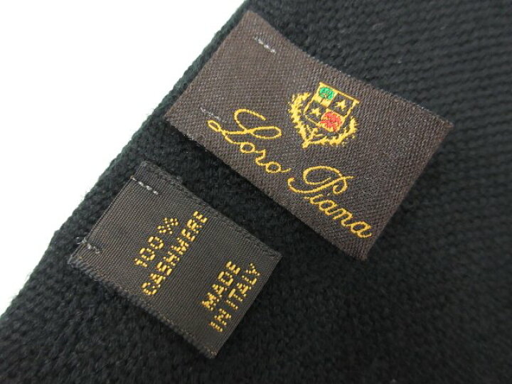 楽天市場】超美品 【ロロピアーナ Loro Piana】 カシミヤ100％ 織柄  