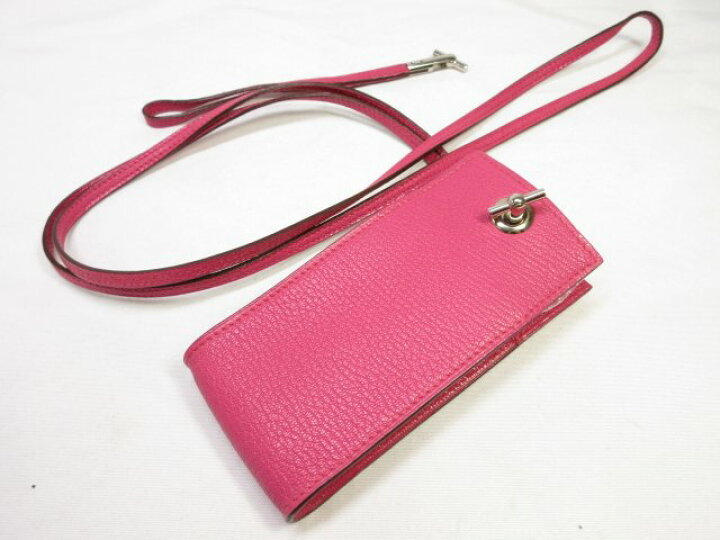 楽天市場】未使用 【HERMES エルメス】□K刻 ヴェスパ マルチポーチ 