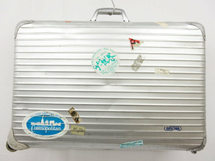 楽天市場】訳あり ヴィンテージ【リモワ RIMOWA】 青ロゴ トパーズ 
