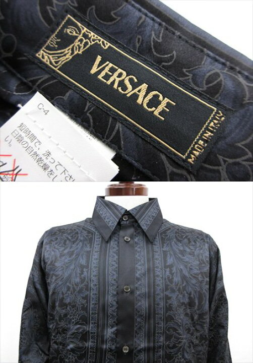 楽天市場】超美品【ヴェルサーチ VERSACE】331070 最高級 シルク100 
