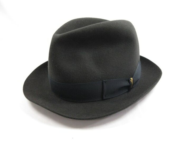 楽天市場】超美品 【ボルサリーノ Borsalino】 ラビットファー 