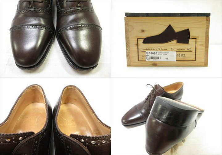 楽天市場】美品 【ステファノベーメル Stefano Bemer】 6620 レザー 