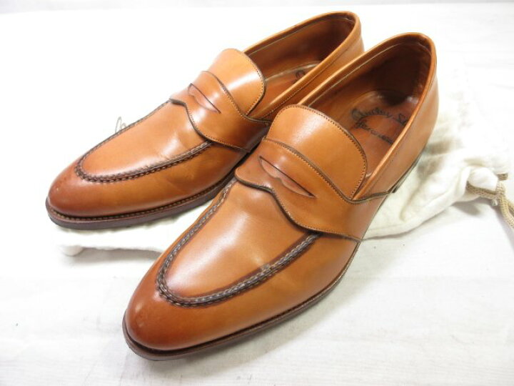 楽天市場】超美品 【サントーニ Santoni】 6670 レザー Uチップ コイン 