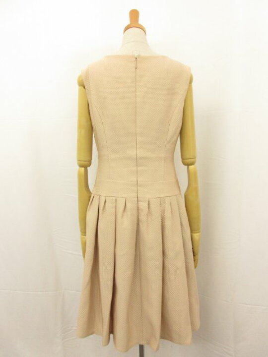 楽天市場】極美品【ルネ Rene】5246070 ウエストリボン装飾 凹凸生地 