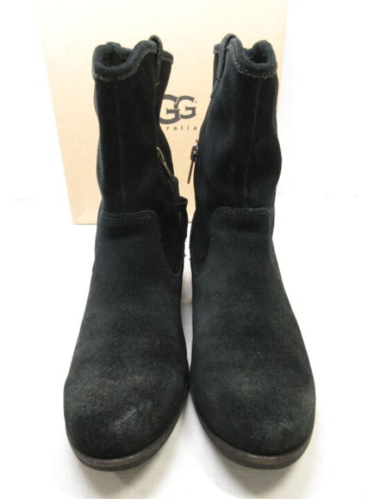 楽天市場】超美品 【アグ UGG】 1009198 スエードレザー サイドジップ 