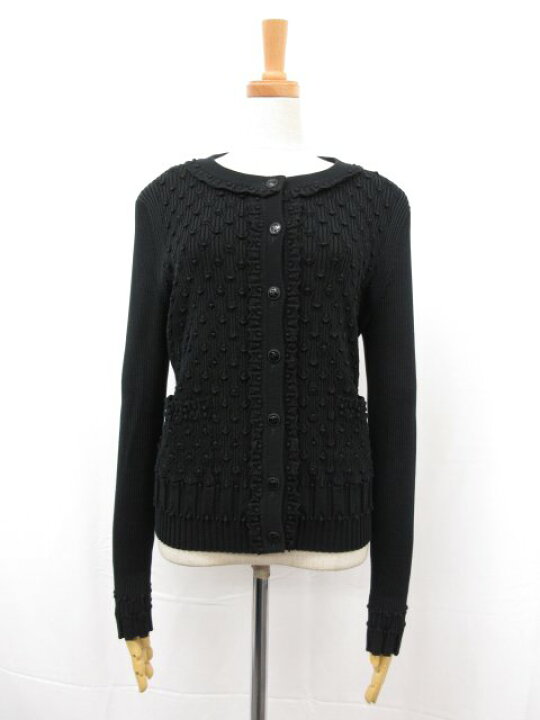 楽天市場】超美品【シャネル CHANEL】P58468K07660 凹凸編み ココ 