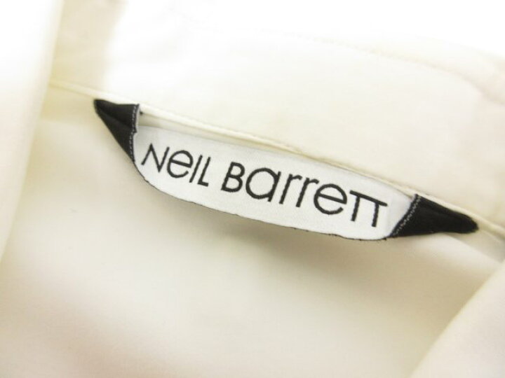 楽天市場】【ニールバレット NEIL BARRETT】 比翼ボタン ブロード生地 