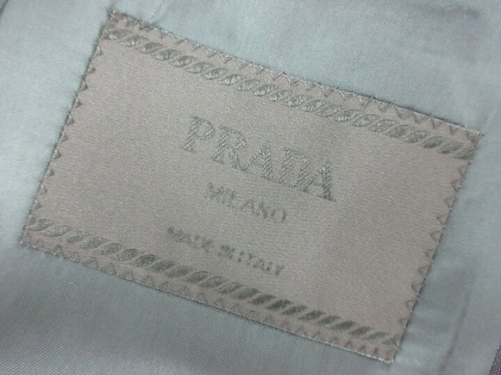楽天市場】【プラダ PRADA】G8182 モヘア×ウール シングル2ボタン 