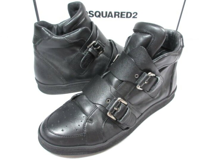 楽天市場】超美品 【ディースクエアード DSQUARED2】 レザー ダブル 