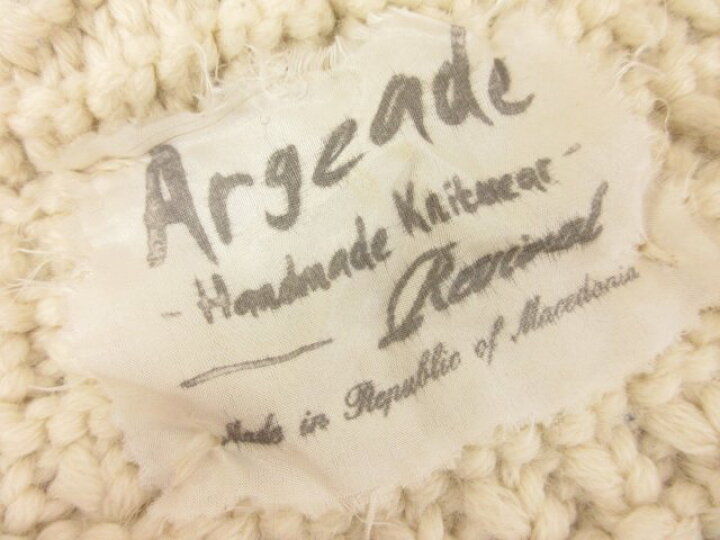 楽天市場】美品【アルジェアーデリバイバル Argeade Revival】 ウール 