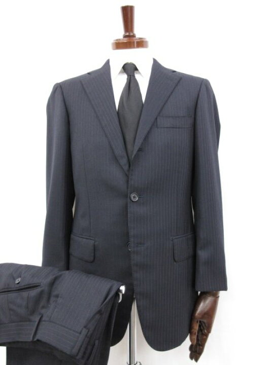 楽天市場】超美品 【リングジャケット RING JACKET】 ウール 3ボタン段 