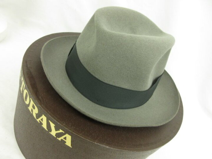 楽天市場】未使用【ボルサリーノ Borsalino】 銀座トラヤ別注 ラビット 