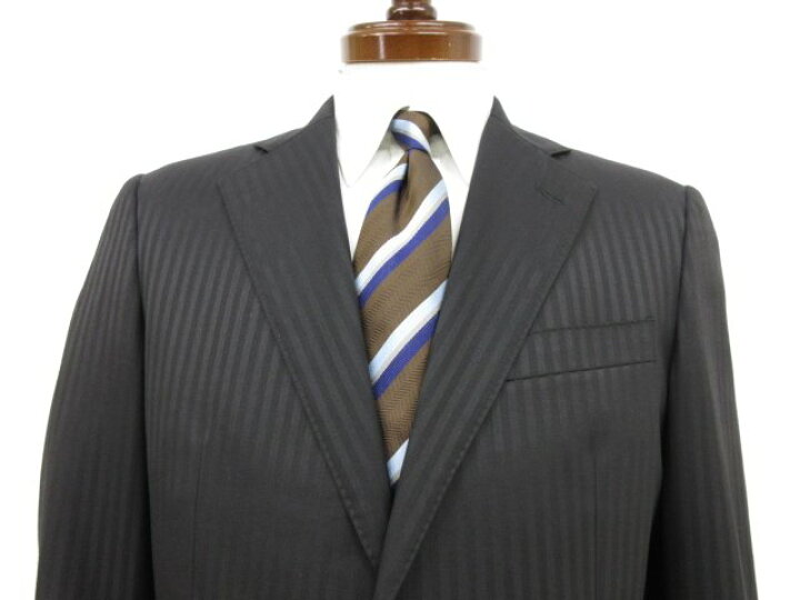 美品【バーニーズニューヨーク BARNEYS NEWYORK】ウール100% 3B スーツ 