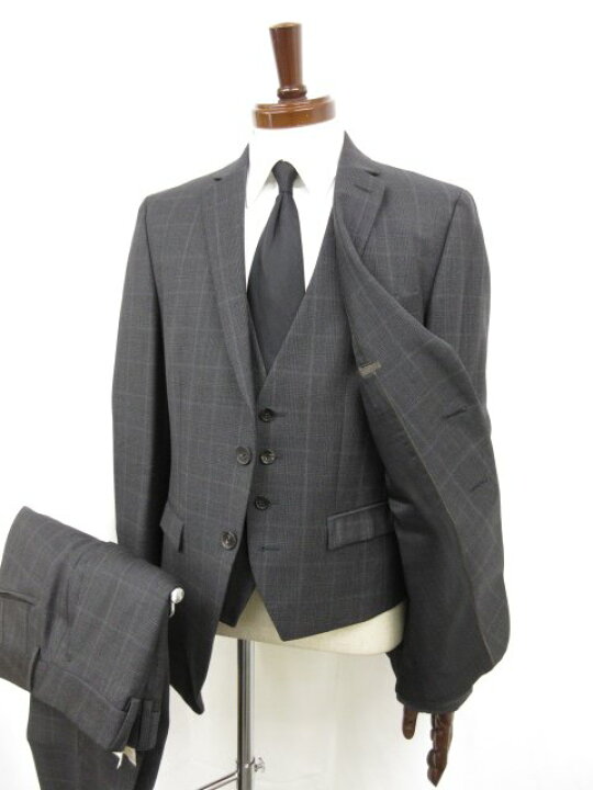 楽天市場】極美品【ヒューゴボス HUGO BOSS】 ウール100% シングル2 