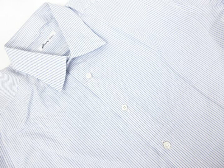 楽天市場】超美品【ブリオーニ Brioni】コットン100％ ストライプ柄 