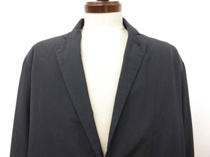 楽天市場】美品【COMOLI コモリ】J03-04001 ストライプ柄 製品染中綿 