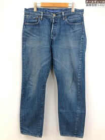 極美品【HERILL ヘリル】 23-030-HL-8000-1 テーパードデニムパンツ (メンズ) size2 インディゴブルー系 ◯33MPA3544◯　【中古】