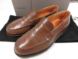 超美品 【JMウエストン J.M.WESTON】 180 シグニチャーローファー スリッポン 紳士靴 (メンズ) size7D ブラウン系 ◇30MZA8129◇　【中古】