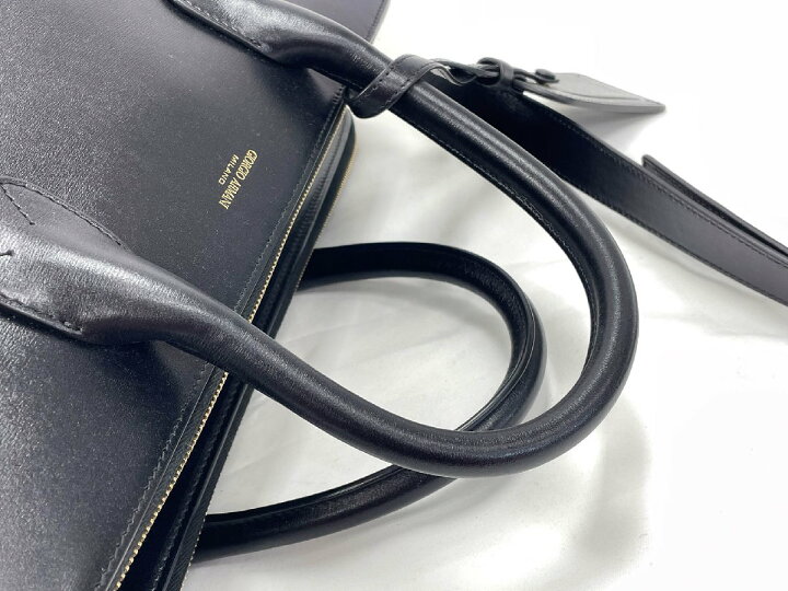 楽天市場】超美品 【ジョルジオアルマーニ GIORGIO ARMANI】 レザー 