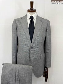【ユナイテッドアローズ UNITED ARROWS】 シングル2ボタンスーツ (メンズ) size44 ライトグレー系 織柄 1123-259-4250 ◇33RMS2887◇　【中古】