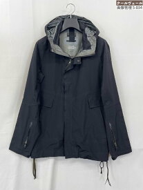 美品【アクロニウム ACRONYM】GT-J27 フード付き ナイロンジャケット ブルゾン (メンズ) M ブラック テック系 ギア ◇32MB5232◇　【中古】