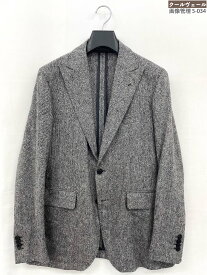 超美品【タリアトーレ TAGLIATORE】A-DARWIN26B 2ボタン ソフトツィード生地ネップ混 秋冬 (メンズ) size48/R グレー ◎32MJB0524◎　【中古】