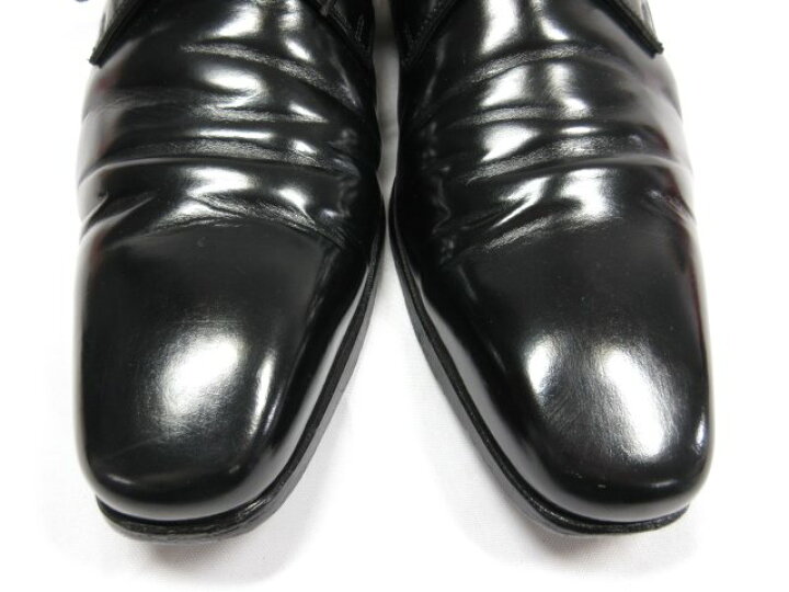 楽天市場】美品 【サントーニ Santoni】 16053 外羽根 プレーントゥ 