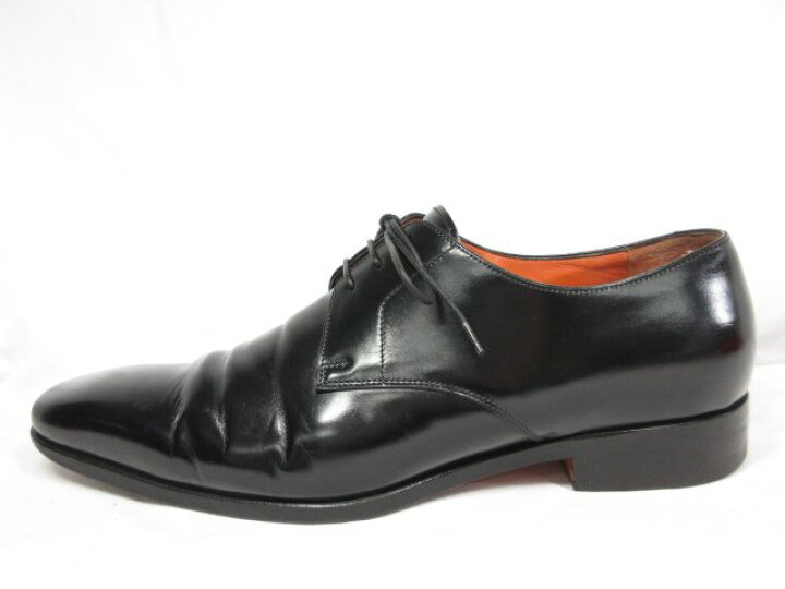 楽天市場】美品 【サントーニ Santoni】 16053 外羽根 プレーントゥ 