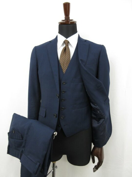 楽天市場】【スーツカンパニー THE SUIT COMPANY】 2ボタン 紺無地 3 