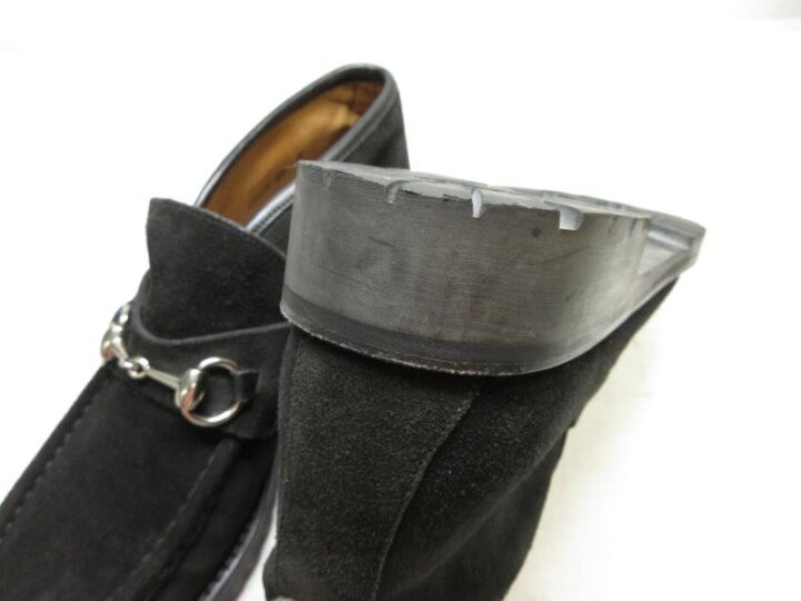 楽天市場】超美品 【グッチ GUCCI】 スエード Uチップ ホースビット 