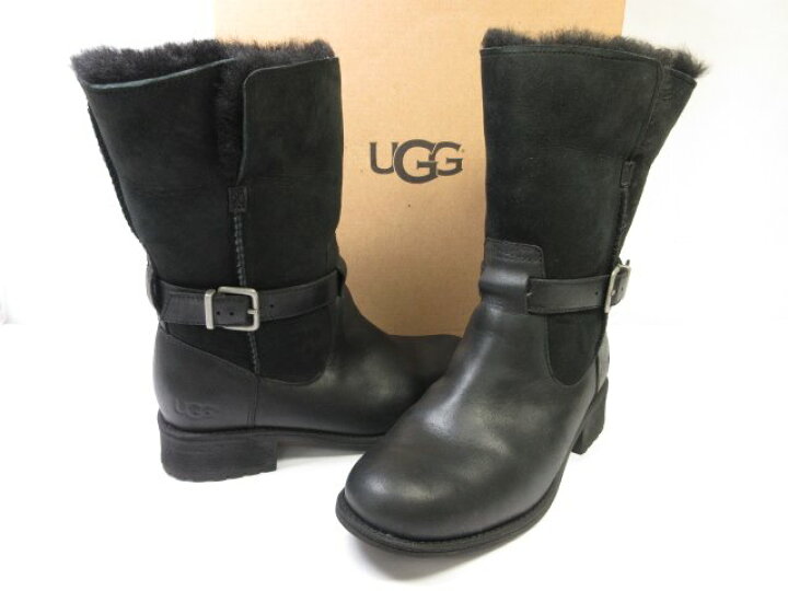 楽天市場】未使用 【アグ UGG】 1016045 コンビレザー サイド 