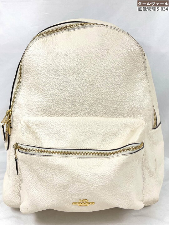 楽天市場】【コーチ COACH】 F29004 チャーリー ペブルドレザー 