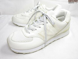 未使用品 【ニューバランス New Balance】 574 ML574DAW ローカットスニーカー シューズ 靴 (メンズ) size28 アイボリー系 ★37MZA9387★　【中古】